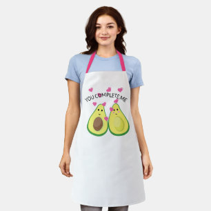 Avocado 'You Complete Me' Schürze - Funny Baker-Ge