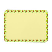 Avocado Zeichne Grenzgrenzwertigen benutzerdefinie Magnet (Horizontal)