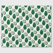 Avocado Zeichnend Geschenkpapier (Flach)