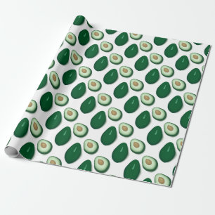 Avocado Zeichnend Geschenkpapier