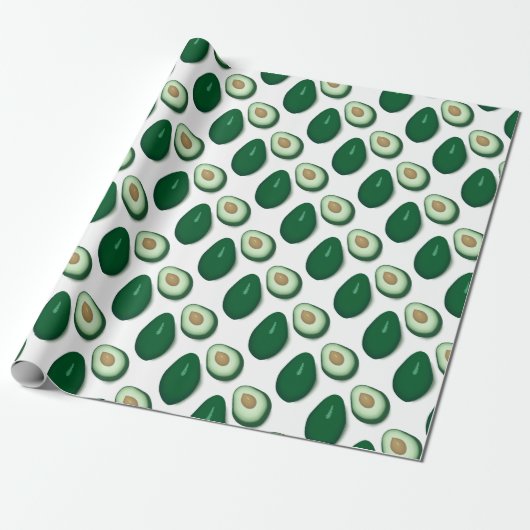 Avocado Zeichnend Geschenkpapier (Ungerollt)
