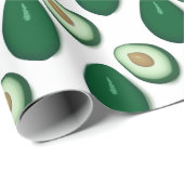 Avocado Zeichnend Geschenkpapier (Rolleneckpunkt)
