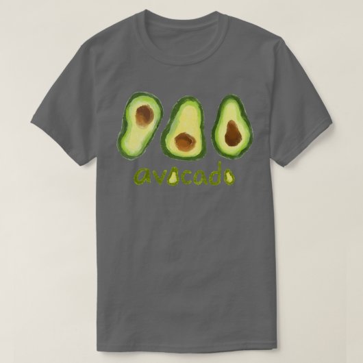 Avocadoabhängige 6 T-Shirt (Design vorne)
