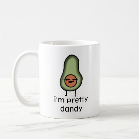 Avocadoandy-Tasse Kaffeetasse (Links)