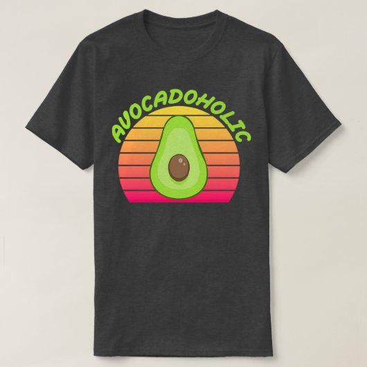 Avocadoanian Avocado Geschenk Vegan Vegetarian Veg T-Shirt (Design vorne)