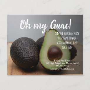Avocadobefassung real Anwesen Marketing verkaufen Flyer