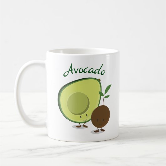 Avocadocharaktere | Tasse (Links)