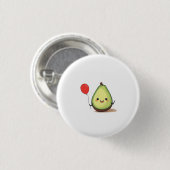 Avocadodesign, Avocadothema Button (Vorne & Hinten)