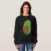 Avocadofrucht tanzt leidenschaftlich sweatshirt (Vorne ganz)