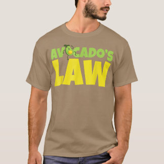 Avocadogesetz Avogadro Vegan T-Shirt