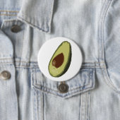 Avocadoknopf-Abzeichen Button (Beispiel)
