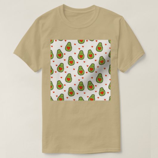 Avocadoliebhaber 13 T-Shirt (Design vorne)