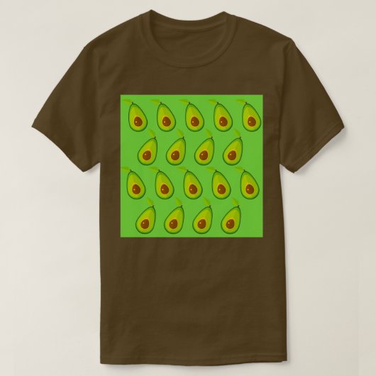 Avocadomuster 26 T-Shirt (Design vorne)