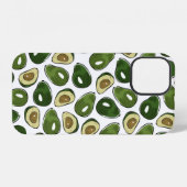 Avocadomuster iPhone Hülle (Rückseite (Horizontal))