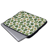 Avocadomuster Laptopschutzhülle (Vorne Knopf)