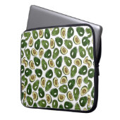 Avocadomuster Laptopschutzhülle (Vorderseite Links)