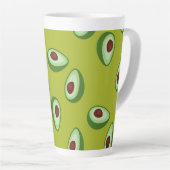 Avocadomuster Milchtasse (Rechte Ecke)