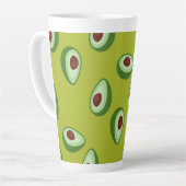 Avocadomuster Milchtasse (Linke Ecke)