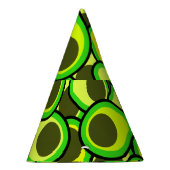 Avocadomuster Partyhütchen (Rechts)