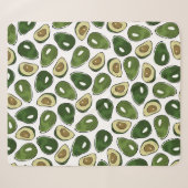 Avocadomuster Sherpadecke (Vorderseite (Horizontal))