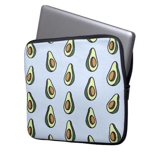 Avocadon't Muster-Laptop-Hülse Laptopschutzhülle (Vorderseite Links)