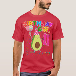 Avocados 11. Geburtstagskind 11 Jahre alt Avocados T-Shirt