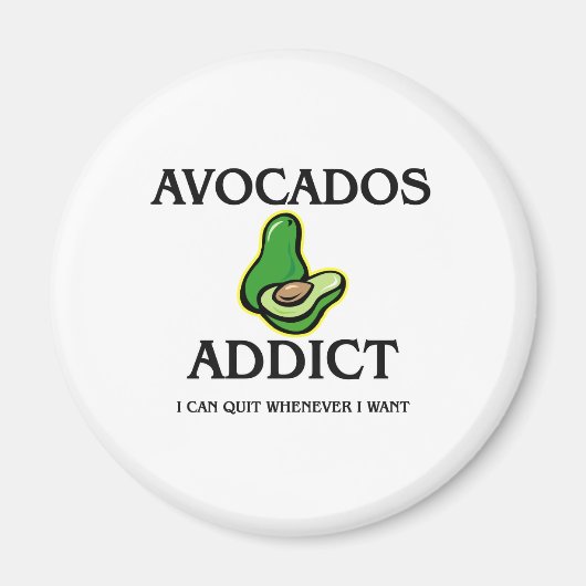 Avocados Addict Magnet (Vorne)