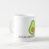 Avocados auf Tasse des Gesetzes (Draufgänger) (Vorderseite Links)