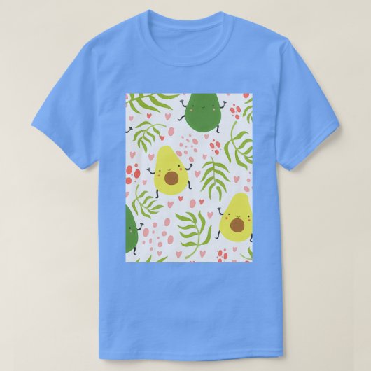Avocados-Blume T-Shirt (Design vorne)