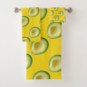 Avocados ganz um 4Antoinette Badhandtuch Set