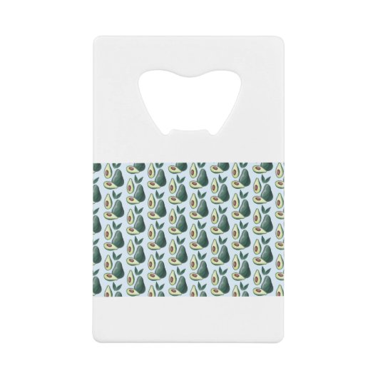 Avocados Geldbeutel Flaschenöffner (Vorderseite)