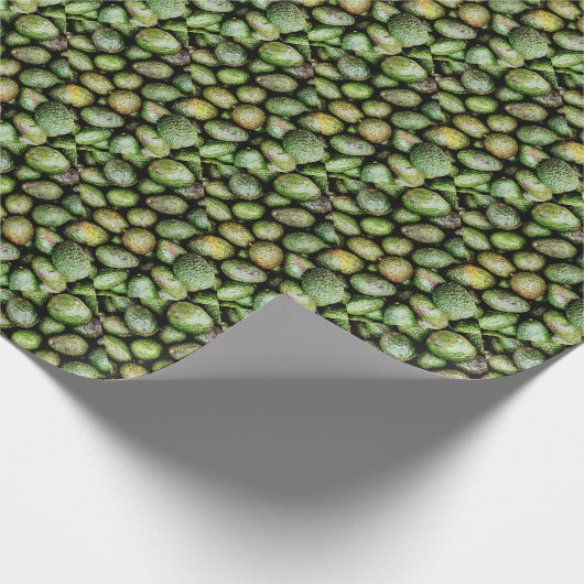 Avocados Geschenkpapier (Ecke)