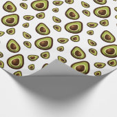 Avocados Geschenkpapier (Ecke)