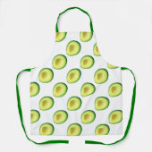 Avocados Green Fiesta All-over-Print-Schürze Schürze (Vorderseite)