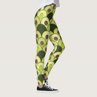 Avocados in den Kunst-Deko-Leggings Leggings