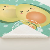 Avocados in der Liebe Funny Couple Lasst uns verme Sherpadecke (3/4)