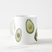Avocados Kaffeetasse (Vorderseite Links)