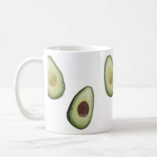 Avocados Kaffeetasse (Links)