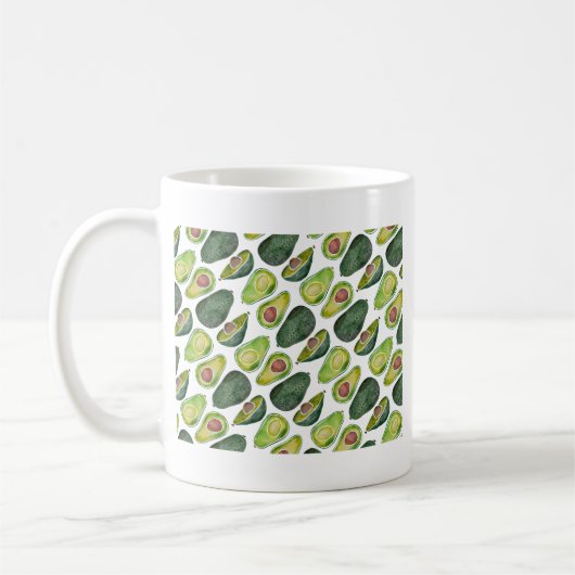 Avocados Kaffeetasse (Links)