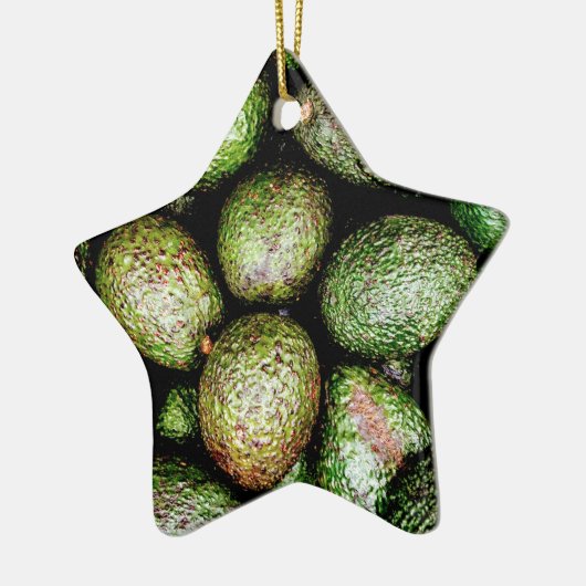 Avocados Keramikornament (Links)