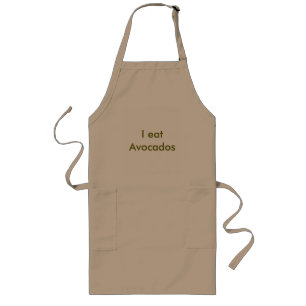 Avocados Lange Schürze