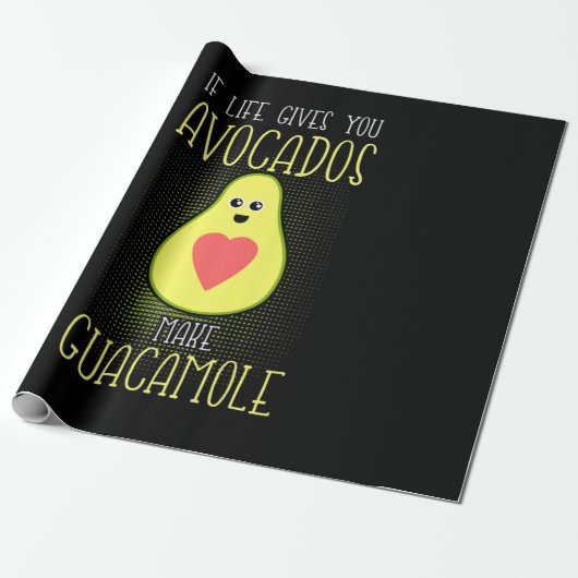 Avocados Make Guacamole Geschenkpapier (Ungerollt)