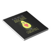 Avocados Make Guacamole Notizblock (angewinkelt)