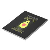 Avocados Make Guacamole Notizblock (Rotiert)