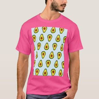 Avocados nahtloses Muster T-Shirt