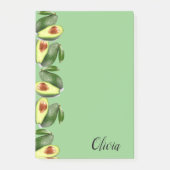 Avocados Post-it Klebezettel (Vorderseite)