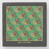 Avocados Stone Untersetzer - Personalisierte Optio (Vorderseite)