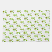 Avocados und Guacamole Geschirrtuch (Horizontal)