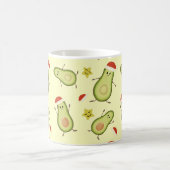 Avocados & Weihnachten Kaffeetasse (Mittel)