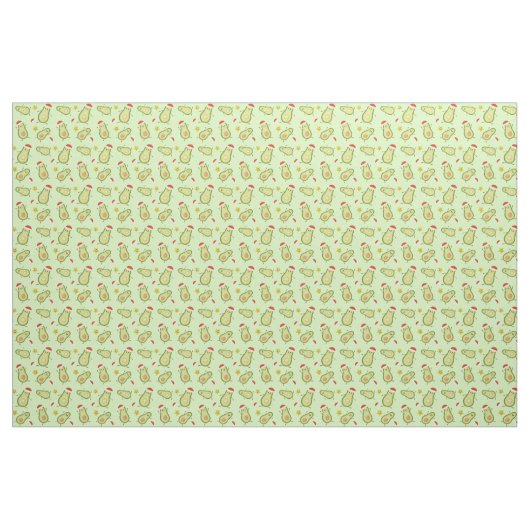 Avocados & Weihnachten Stoff (Yard (91,4 cm))